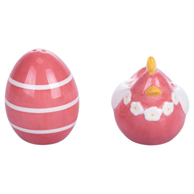 Accessori Cucina Set Sale E Pepe Con Vassoio Uovo Gallina