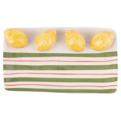 Vassoi E Piatti Da Portata Piatto Fruitlife Limone 22,5x13cm