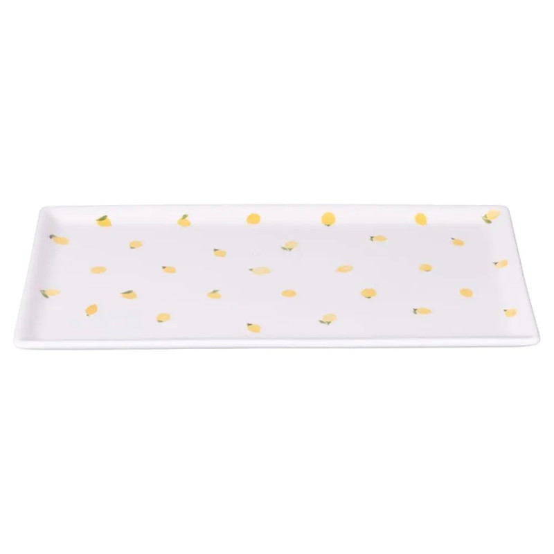 Vassoi E Piatti Da Portata Piatto Rettangolare Limoni 31,5*16,5 Cm