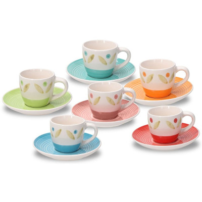 Servizio Caffe' Tognana Serv. CaffÃ¨ Louise Daisy Color