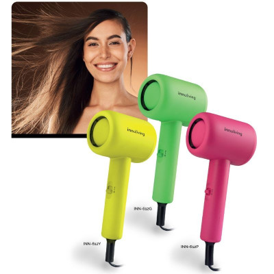 ASCIUGACAPELLI MINI FUCSIA FLUO 1000W