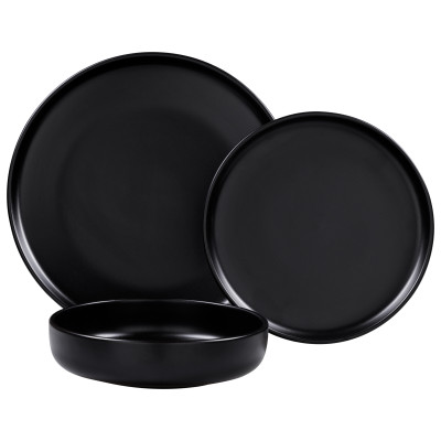 SERV. PIATTI 18PZ SKANDIK BLACK