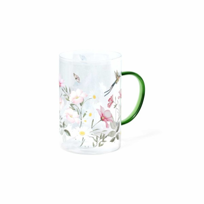 MCR CARAFFA IN VETRO BOROSILICATO 1,6LT FIORI