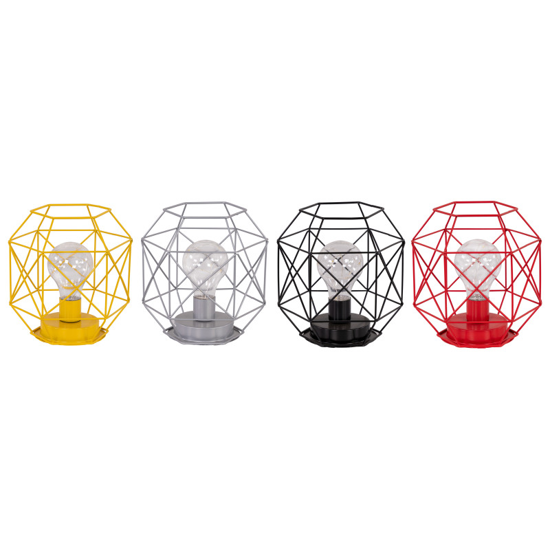 Sveglie E Lampade Lanterna Con Luce Led Colori Assortiti