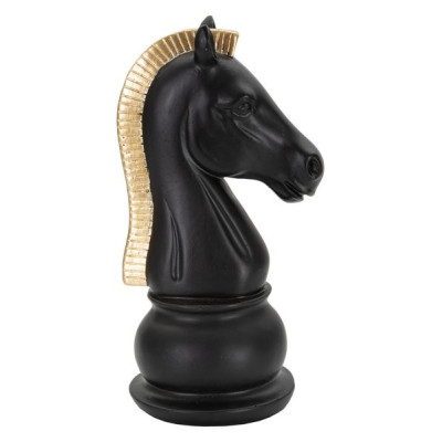 Oggettistica Statuetta Decorativa Cavallo Scacchi Ner