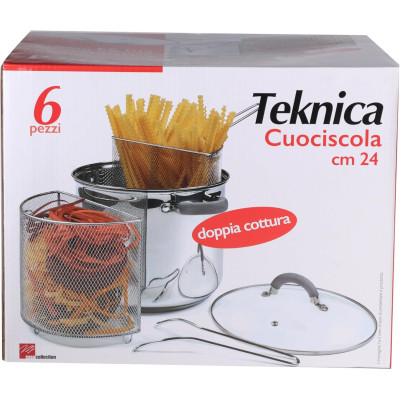 Casseruole Pentola Cuociscola Set 6 Pz 24cm