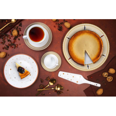 Articoli Natalizi Set Tazzine Christmas In Gold