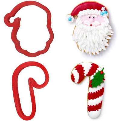 Stampi Per Dolci Stampi Biscotti Babbo N./ Candy Cane