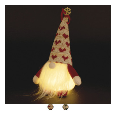 Decorazioni Villa D'este Gnomo Trendy Con Led Ass.