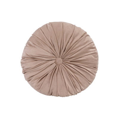 Pouf, Sgabelli E Cuscini Arredo Cuscino Velluto Odette Beige