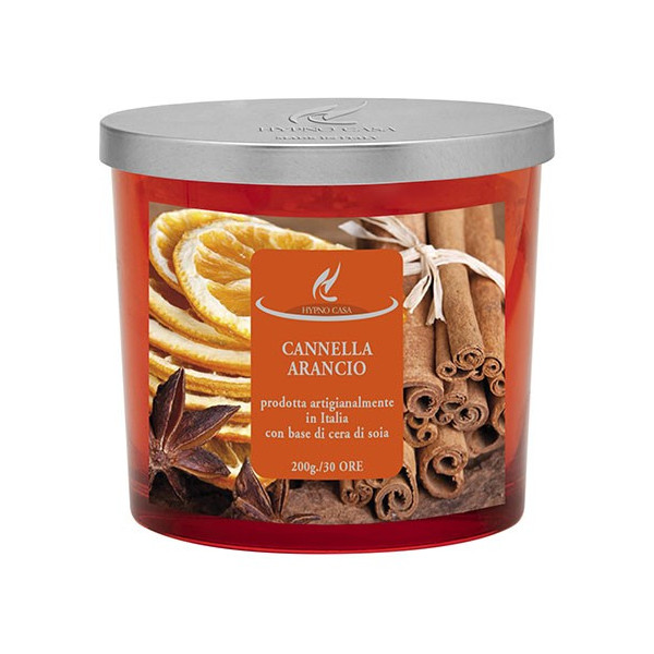 CANDELA CANNELLA E ARANCIO HYPNO C. 200G