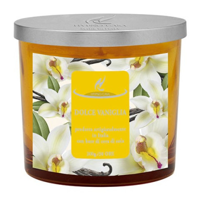 Profumatori Ambiente E Candele Candela Dolce Vaniglia Hypno Casa 200gr