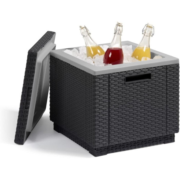 KETER ICE CUBE-CUBO REFRIGERANTE GRAFITE