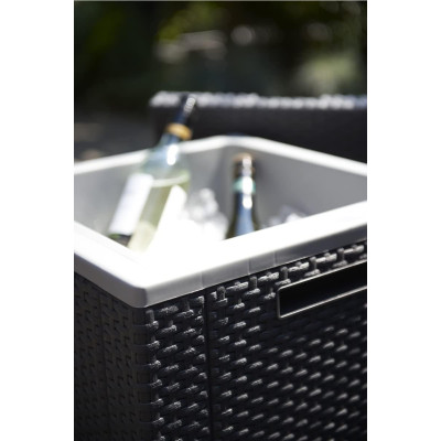 Articoli Stagionali Keter Ice Cube-cubo Refrigerante Grafite