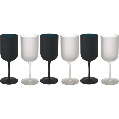 Bicchieri E Calici Villa D'este Set 6 Calici Frosted Masai