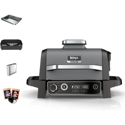 Piccoli Elettrodomestici Ninja Woodfire Barbecue Elettrico Og701u