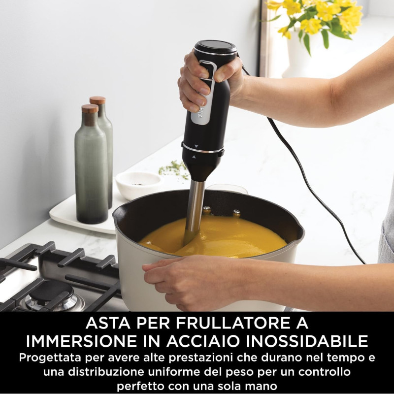 Piccoli Elettrodomestici Ninja Powerbase Frullatore 3in1 Ci100eu