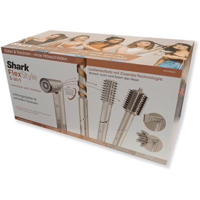 Piccoli Elettrodomestici Shark Flexstyle Styler 5in1 Champagne