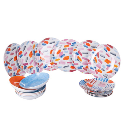 Servizi Piatti Villa D'este Servizio Piatti 18 Pz Signs