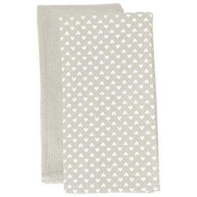 Tessile Tognana Set 2 Strofinacci Amour