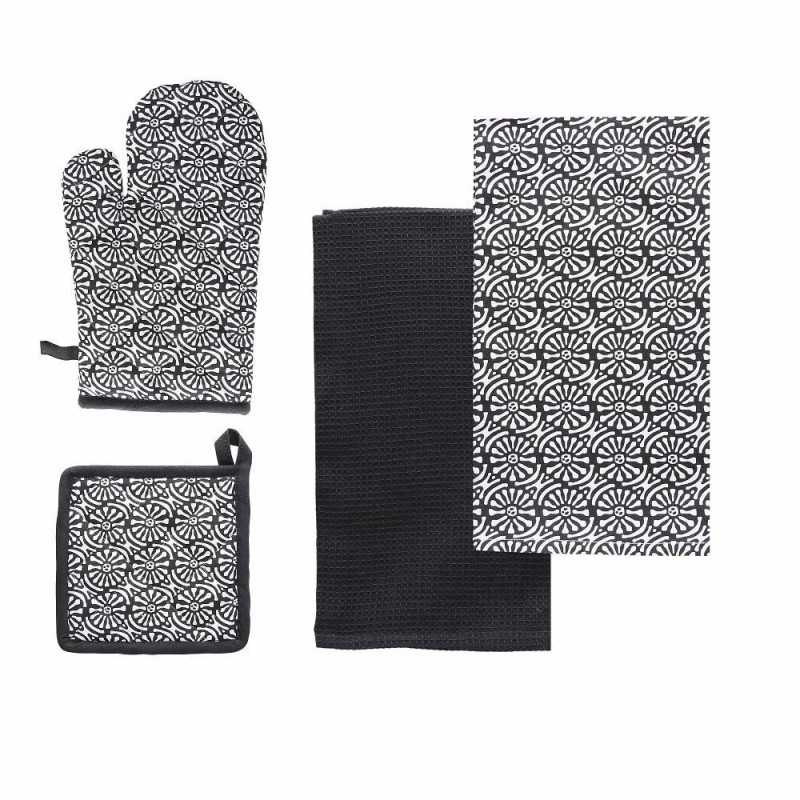 Tessile Set Guantone+presina+2strofinacci Chakra