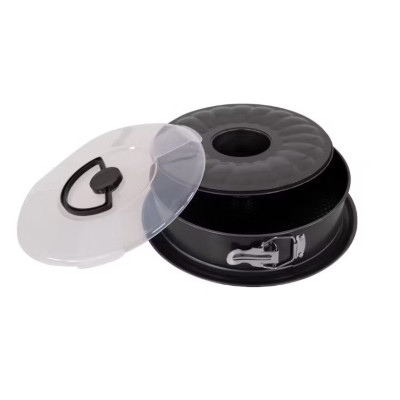Stampi A Cerniera Tortiera Apribile 26cm Con Coperchio