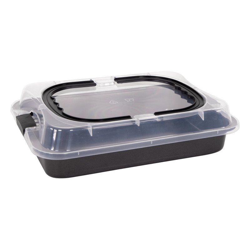 Teglie E Lasagnere Rostiera 32*24cm Con Coperchio