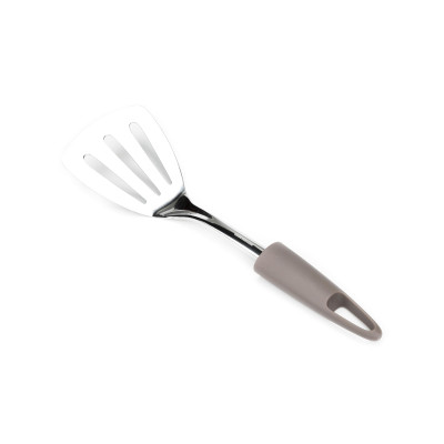 Cucina Pala Fritto Acciaio Inox Manico Tortora