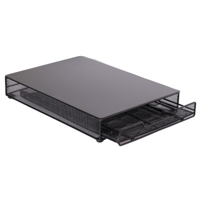 Caffetteria, Tisaneria E Accessori Cassetto Porta Capsule In Metallo Nero