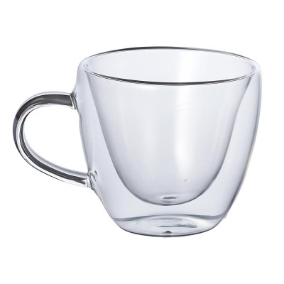 Servizio Caffe' Set 2tazze Da TÃ¨ 160ml In Vetro