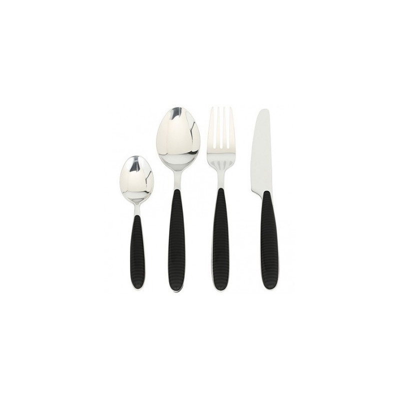 Posateria Tognana Serv.24 Posate Glossy Nero