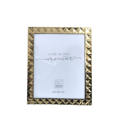 Oggettistica Portafoto Diamond Gold 20x25