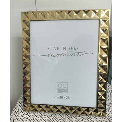 Oggettistica Portafoto Diamond Gold 20x25